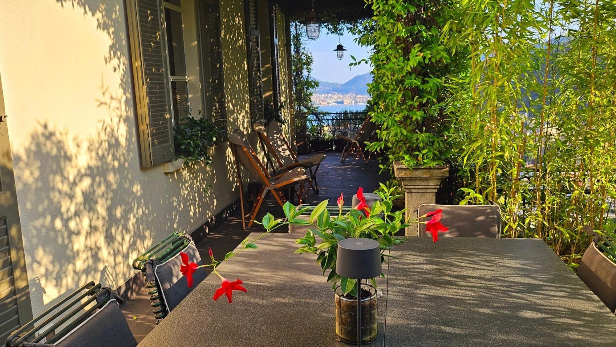 Villa Casa Santo Stefano Cernobbio Exterior foto